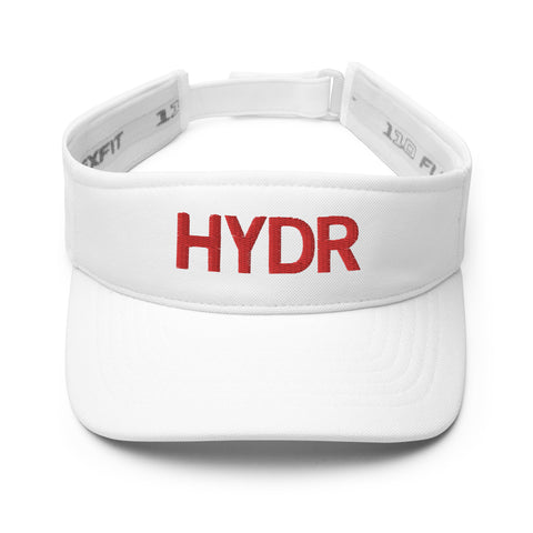 White HYDR Visor